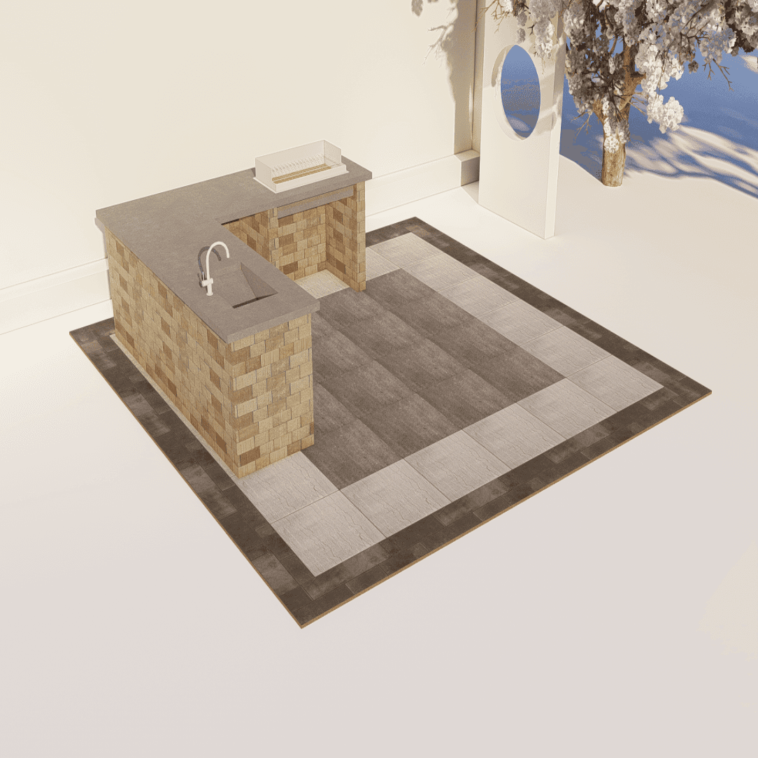 Outdoor Kitchen 4068 - 4.16 x 4.16 m